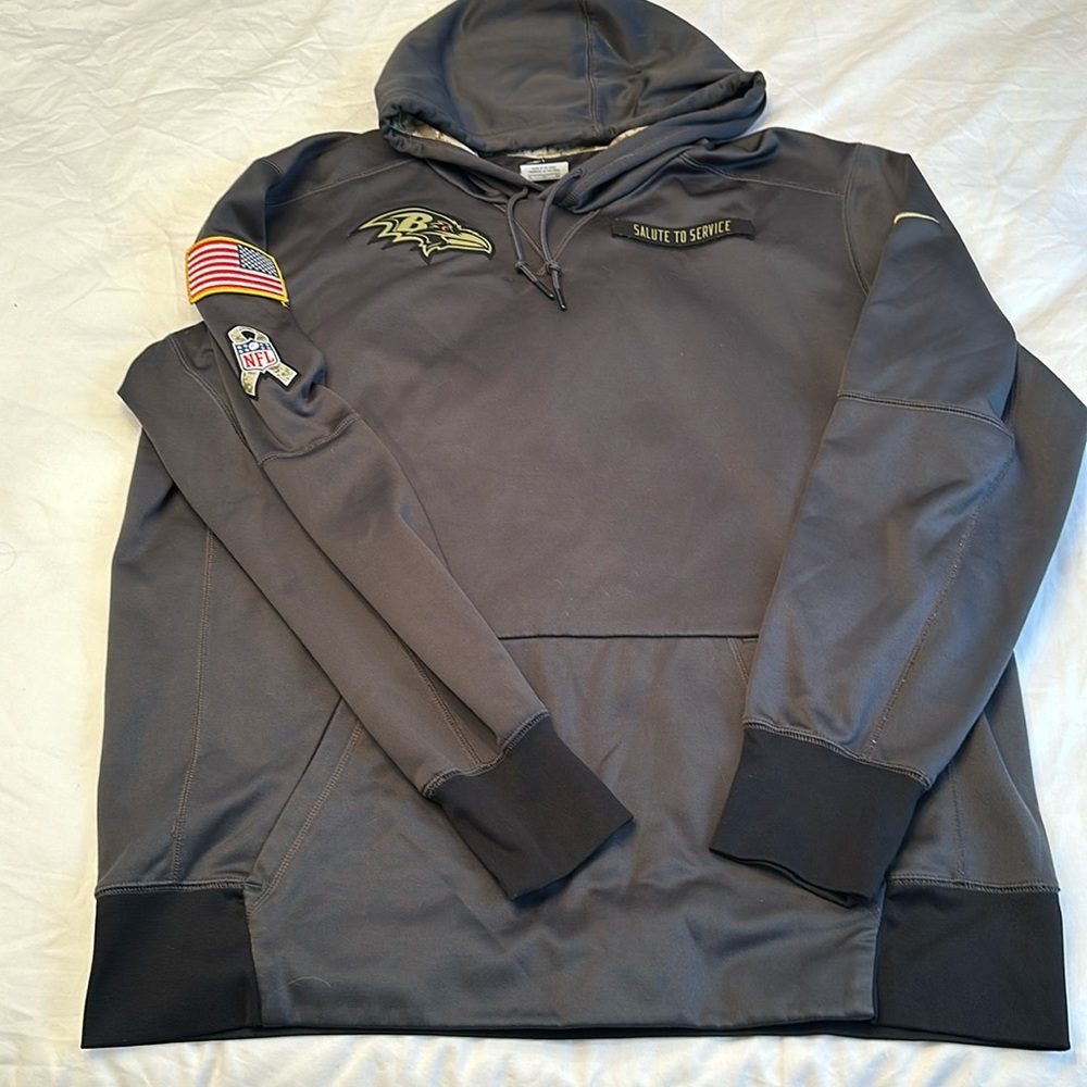 Baltimore Ravens Salute to Service hoodie XL